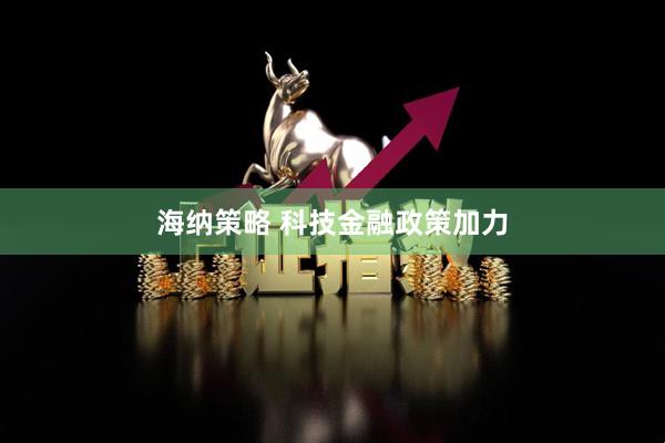 海纳策略 科技金融政策加力