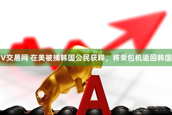 V交易网 在美被捕韩国公民获释，将乘包机返回韩国