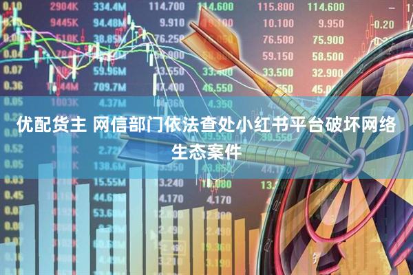 优配货主 网信部门依法查处小红书平台破坏网络生态案件