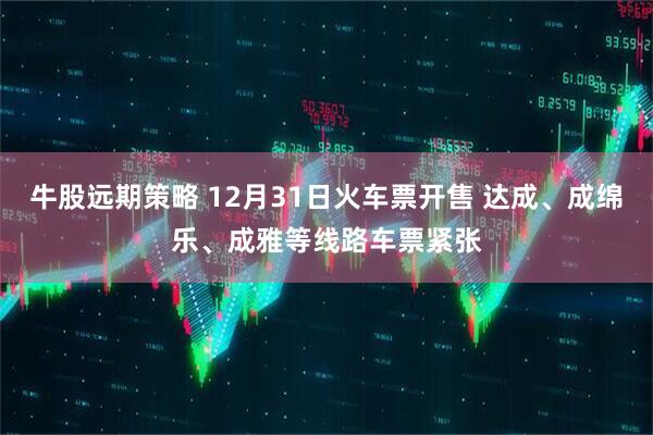牛股远期策略 12月31日火车票开售 达成、成绵乐、成雅等线路车票紧张